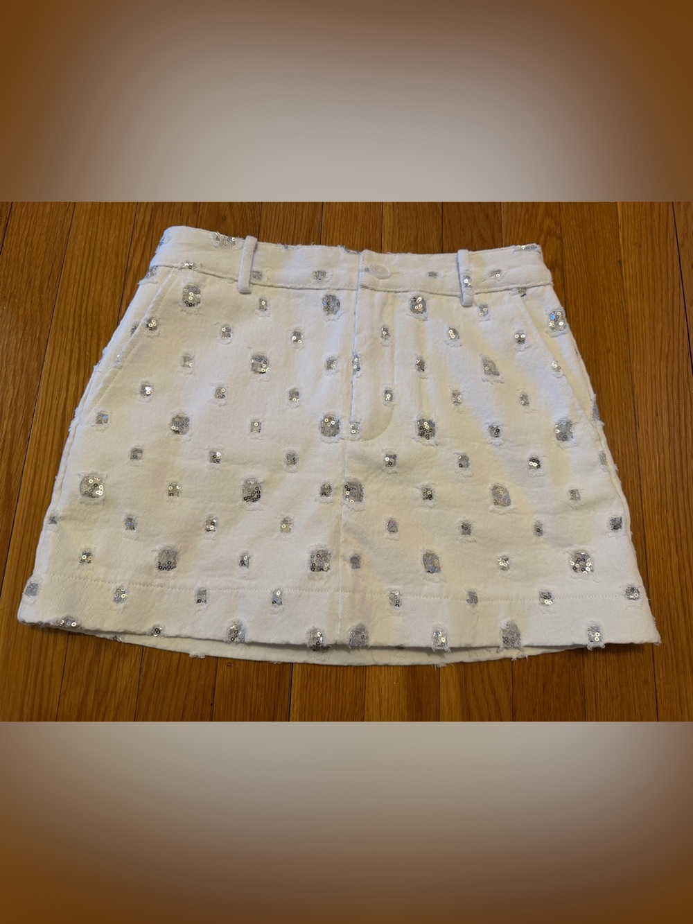 Zara Blogger Sequin Skort -XS - Picture 4 of 8